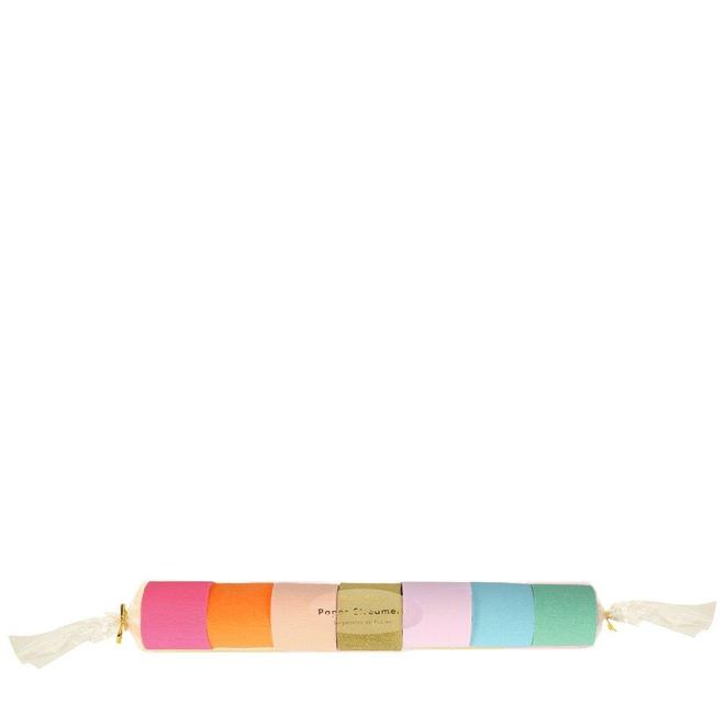 Bright Coloured Crepe Paper Streamers By Meri Meri
